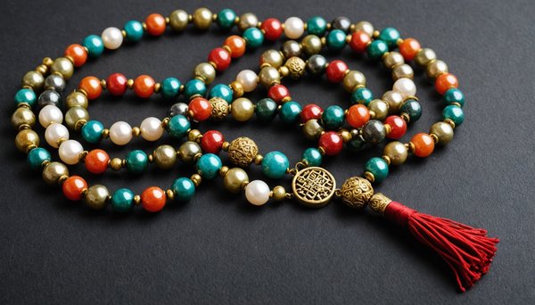 Les malas tibétains : perles uniques pour méditation profonde